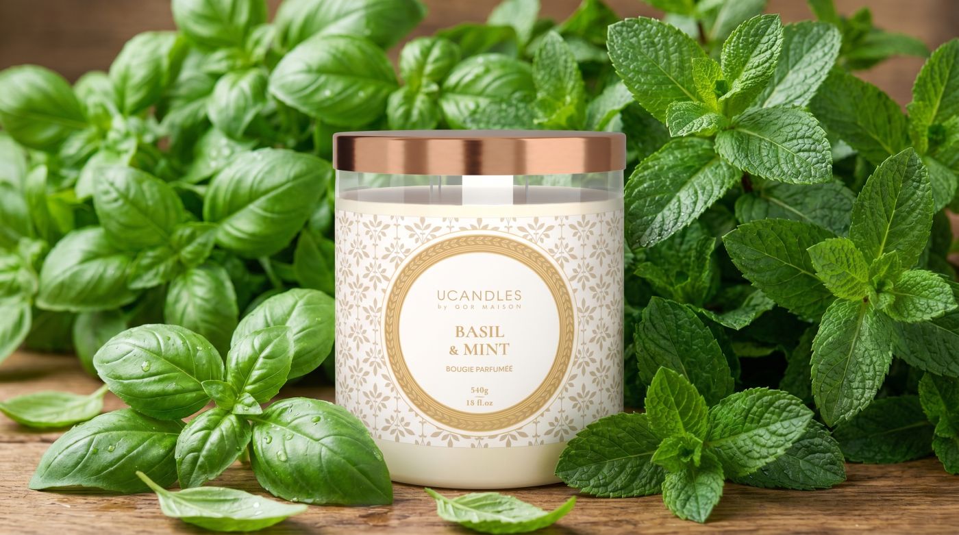 Свеча Базилик и Мята Basil & Mint