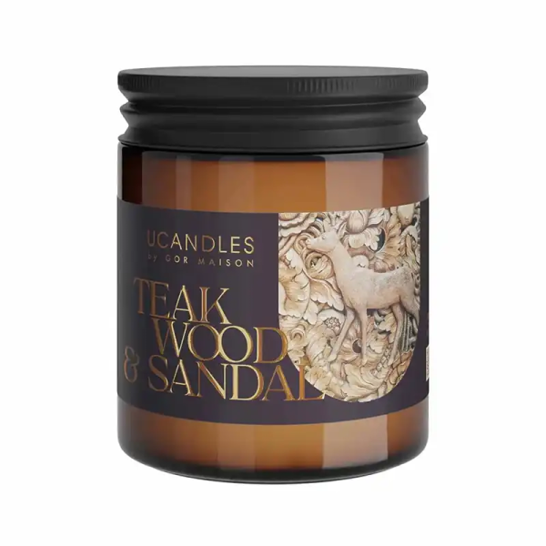 Фото Свеча ароматическая Тиковое Дерево и Сандал