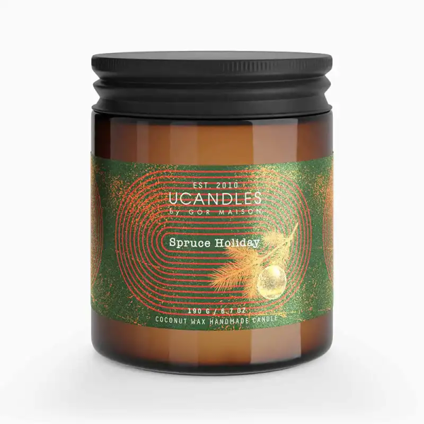 Фото Ароматическая свеча Рождественская Ель Spruce Holiday