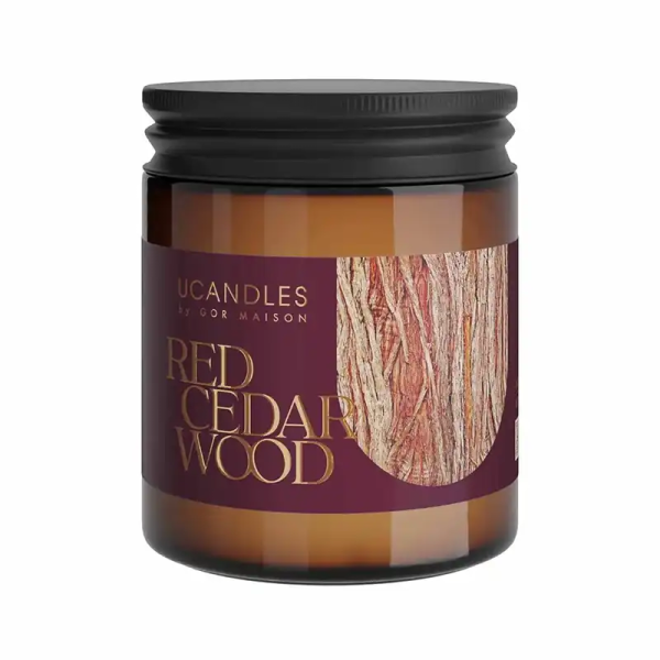 Фото Свеча ароматическая Красный Кедр