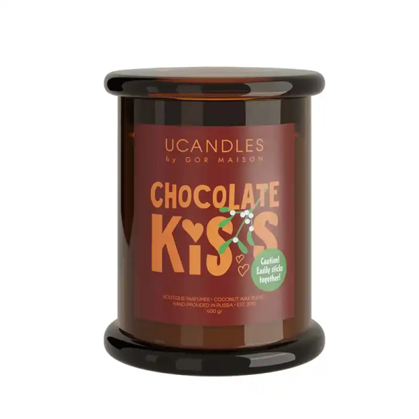 Фото Ароматическая свеча Шоколадный Поцелуй Chocolate Kiss