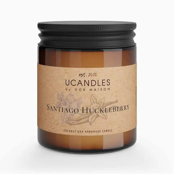 Фото Свеча ароматическая Черника Сантьяго