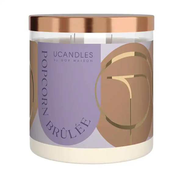 Фото Ароматическая свеча Попкорн Брюле Popcorn Brûlée