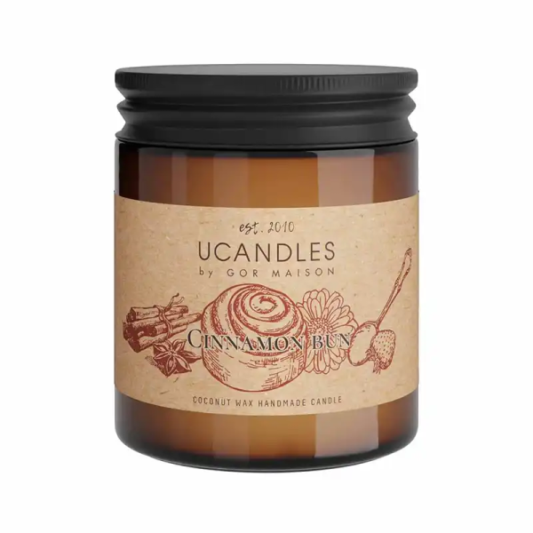 Фото Свеча ароматическая Булочка с Корицей