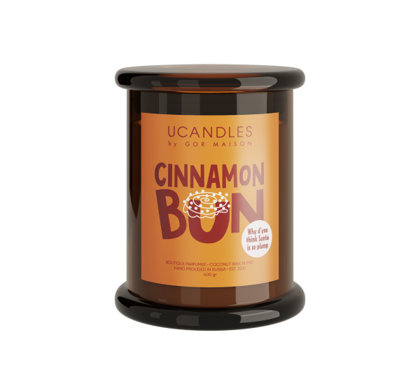 Фото Ароматическая свеча Булка с Корицей Cinnamon Bun