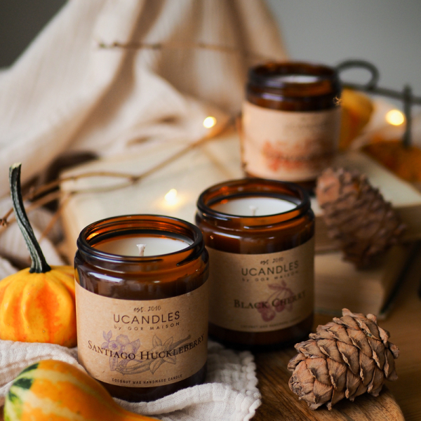 Фото Свеча ароматическая Черника Сантьяго