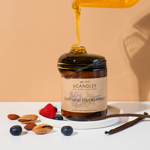 Фото Свеча ароматическая Черника Сантьяго