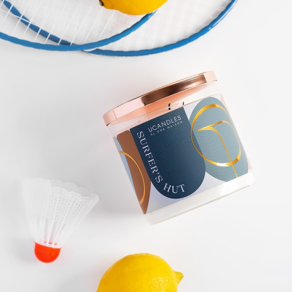 Фото Ароматическая свеча Хижина Серфера Surfer's Hut