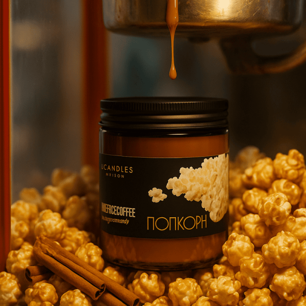 Фото Ароматическая свеча Попкорн