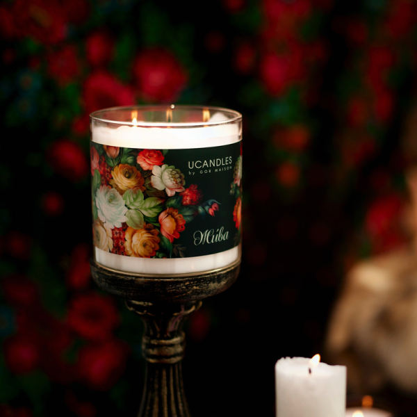 Фото Ароматическая свеча Жива